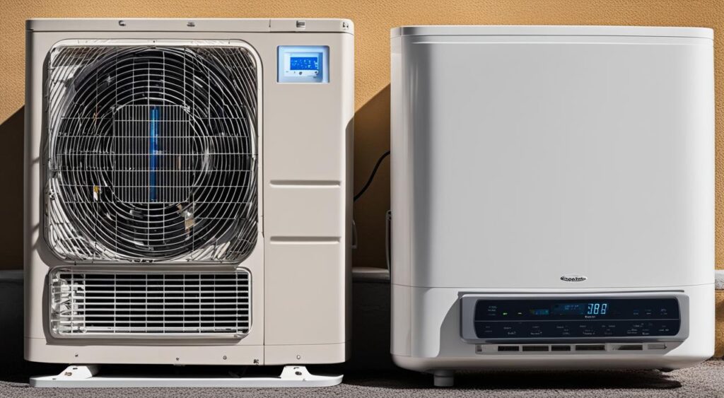 consumo de energia ventiladores e ar-condicionado