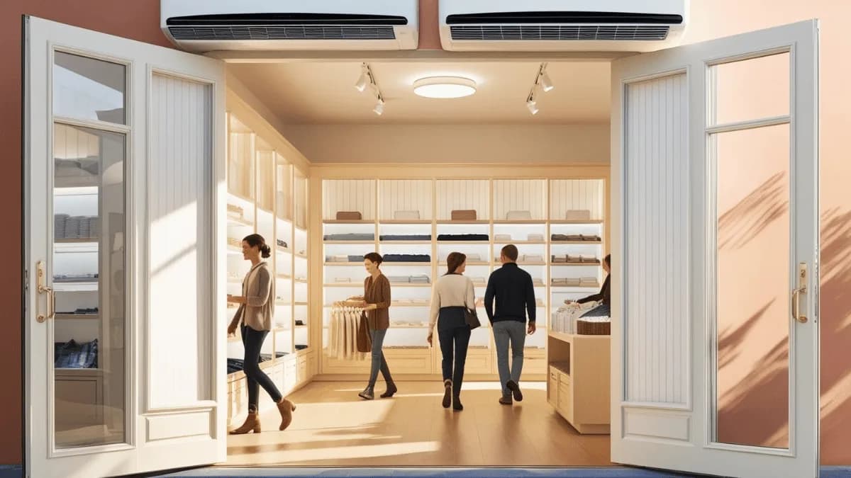 Ar Condicionado para Comércio de Portas Abertas