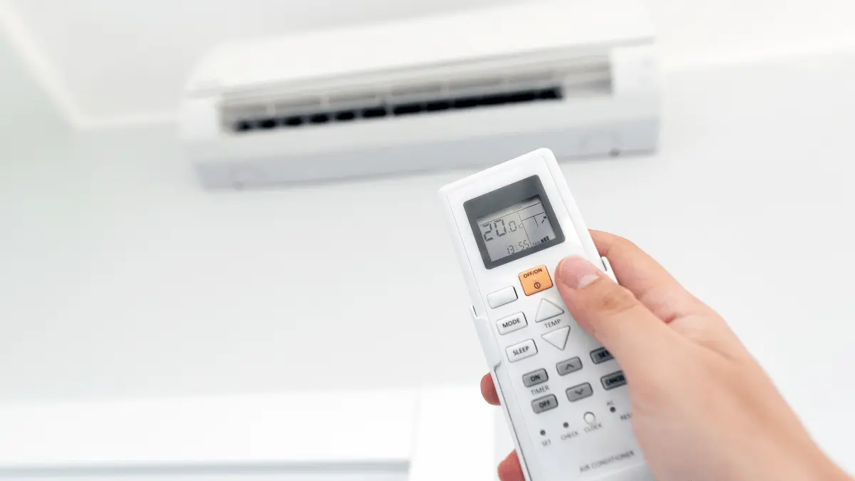 Qual é a temperatura ideal para dormir com ar-condicionado ligado