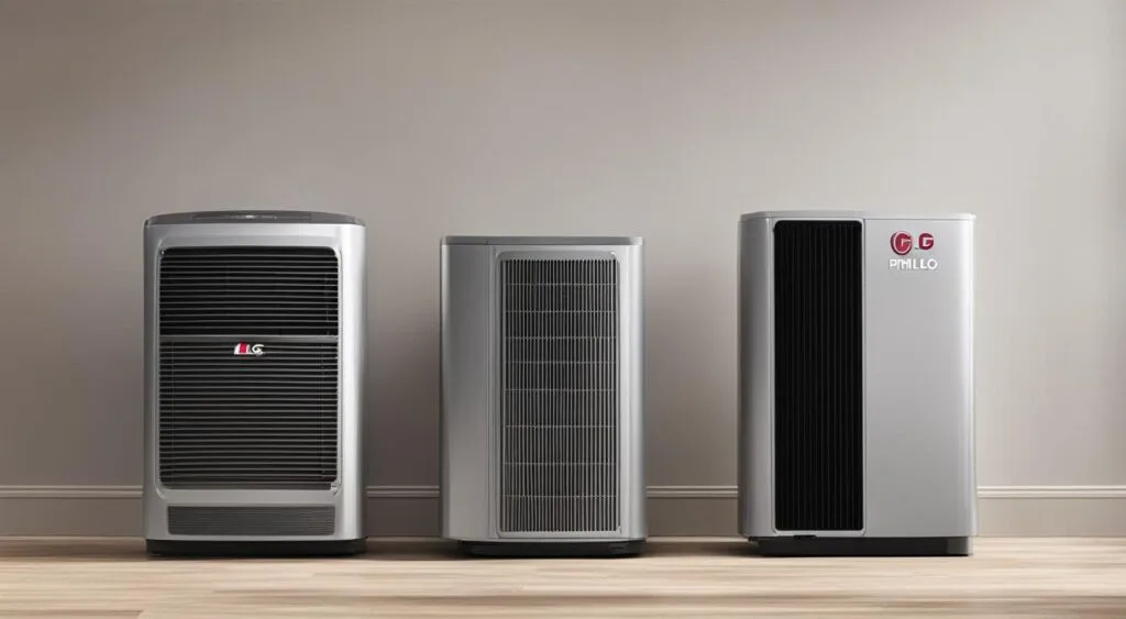 ar condicionado LG e Philco