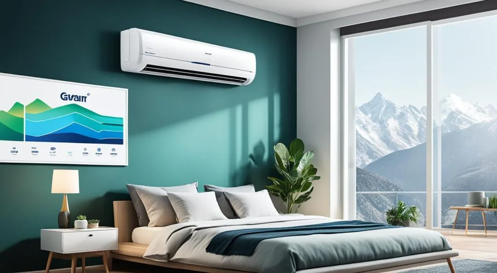 Tecnologia avançada em ar-condicionado inverter