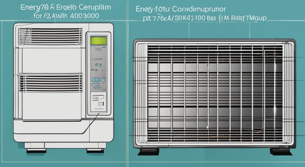 consumo de energia de um ar-condicionado