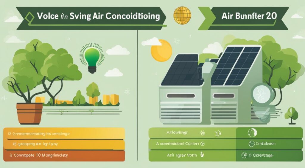 Economia de energia com ar-condicionado